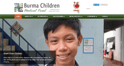 Desktop Screenshot of burmachildren.com